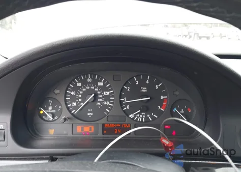 2001 BMW 525I z USA, uszkodzony, nr VIN WBADS33451GD50163